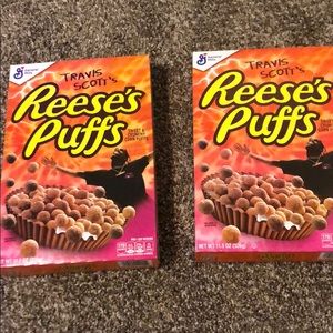 Travis Scott Reese’s Puffs box.
